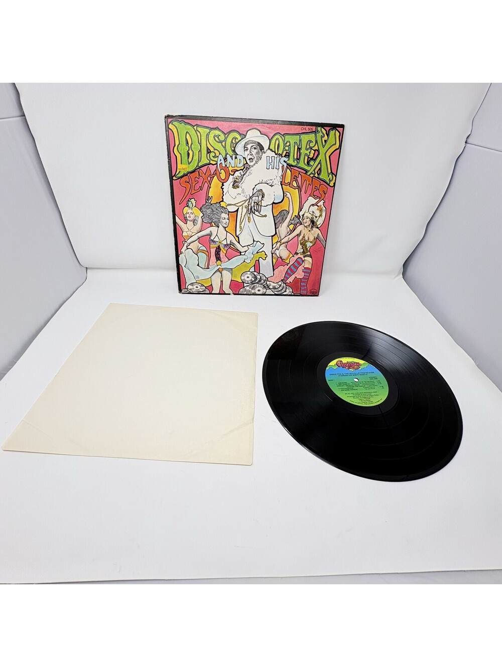 1975 Disco Tex & His Sex-Lettes Starring Sir Monti Rock III Record LP Chelsea